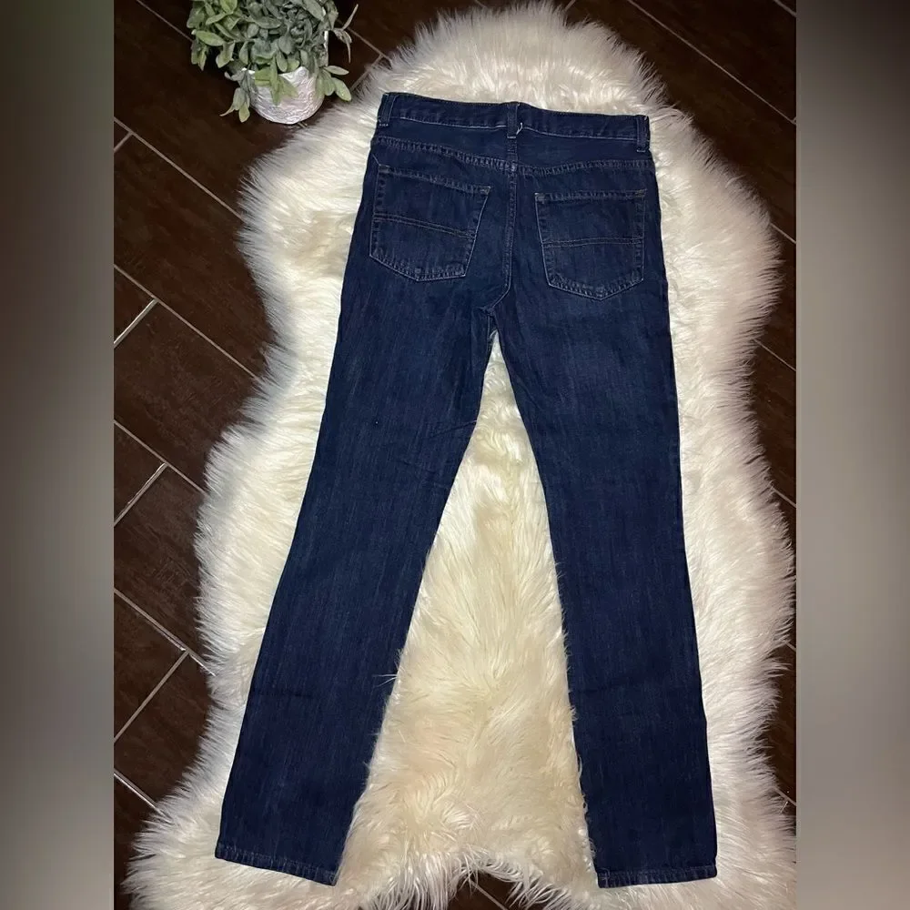 Children’s Place dark denim skinny jeans sz 14